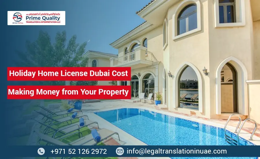Holiday Home License Dubai