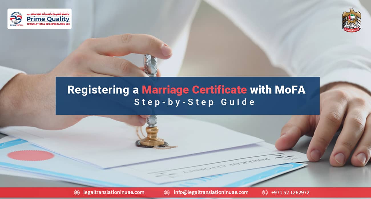 Registering a Marriage Certificate with MoFA A Step-by-Step Guide