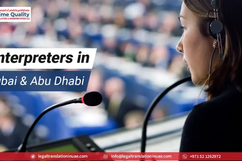 Interpreters in Dubai & Abu Dhabi