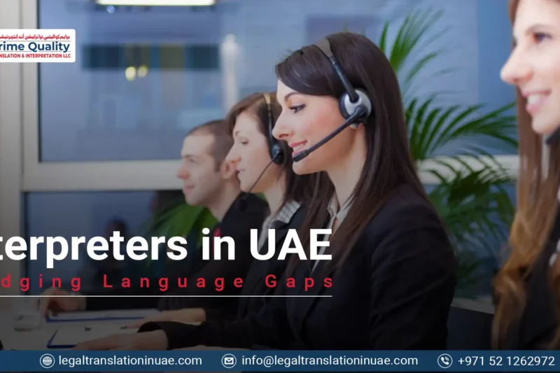 Interpreters in UAE Bridging Language Gaps