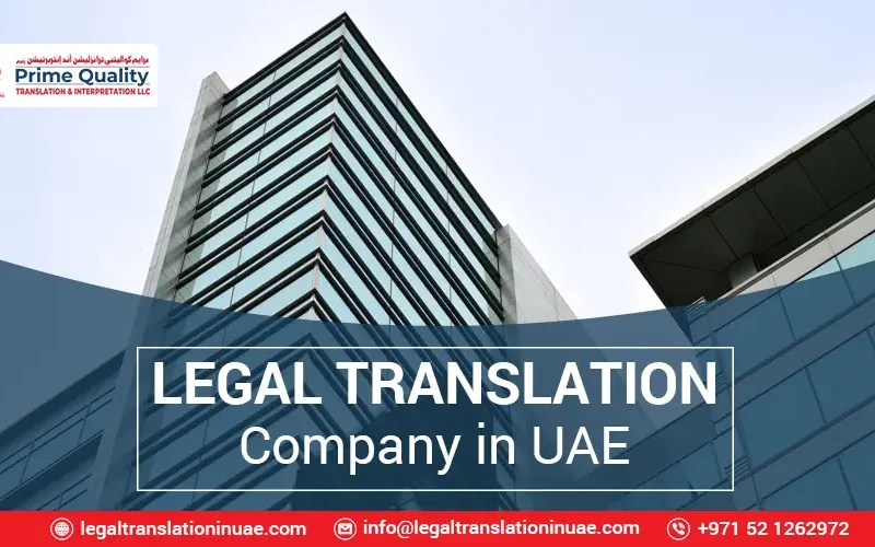 Legal Translation Company in Dubai