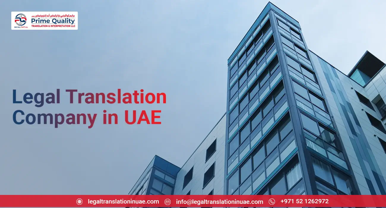 Legal Translation Company in UAE