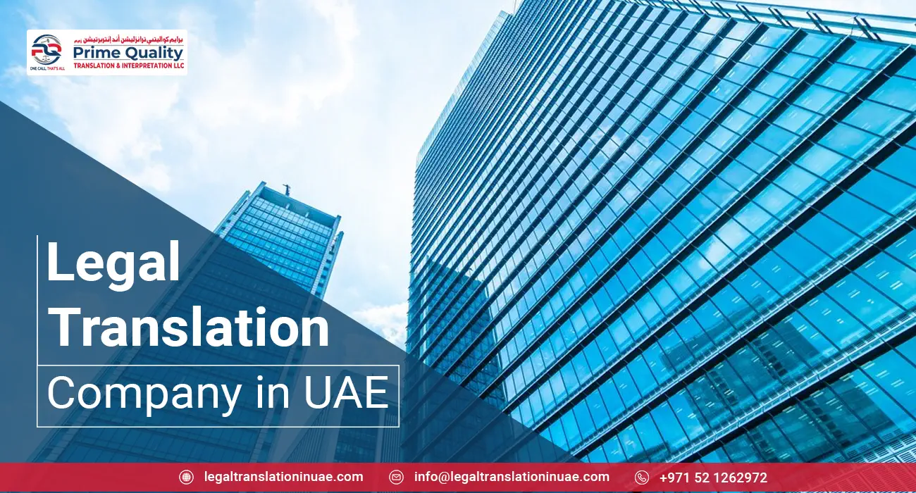 Legal Translation Company in UAE